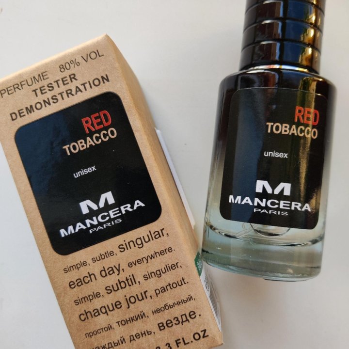 Парфюмерная вода Mancera Red Tobacco ТЕСТЕР