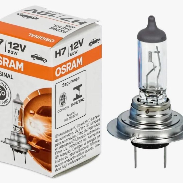 Лампа H7 Osram 12В 55Вт 64210