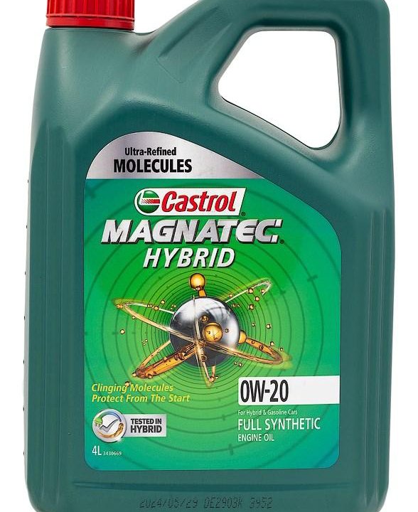 Масло моторное Castrol Magnatec Hybrid 0w20 синтетика 4 литра