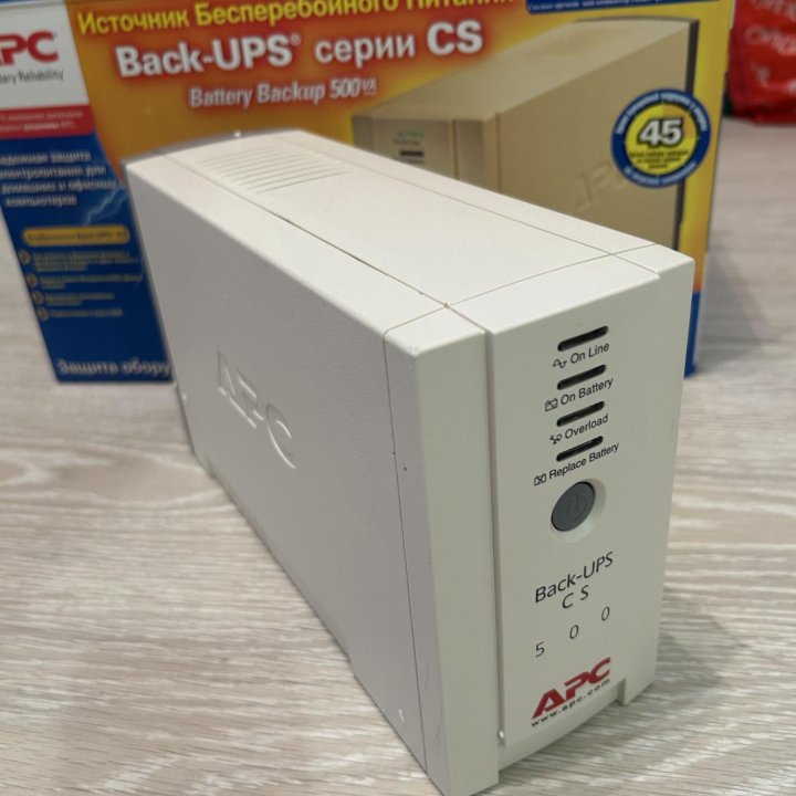 Источник бесперебойного питания Back UPS CS 500