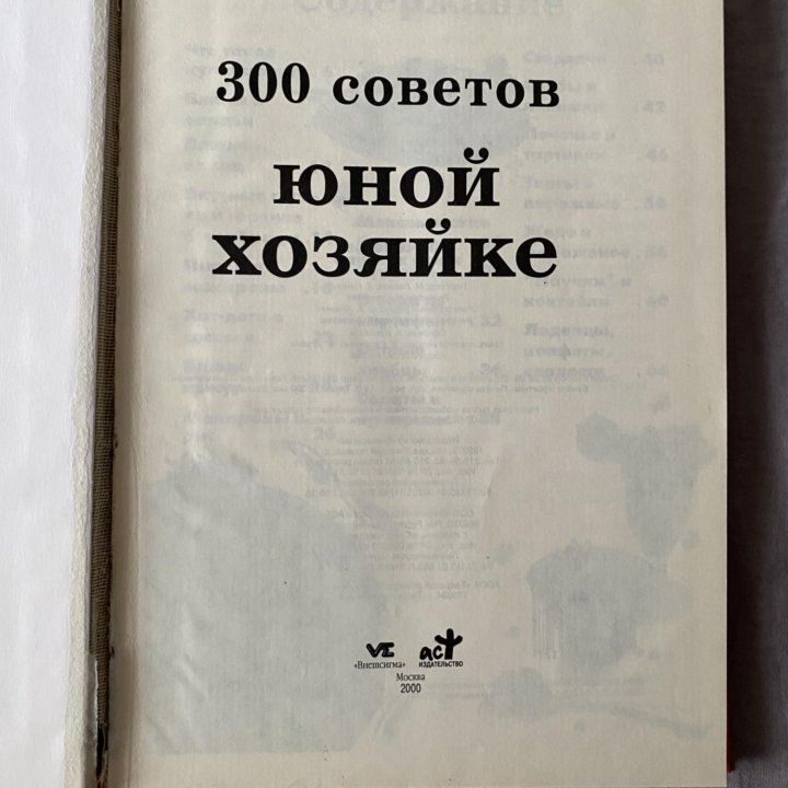 Книга 300 советов юной хозяйке