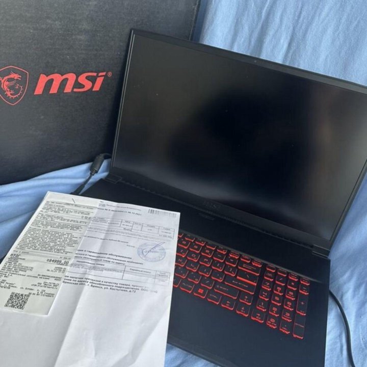 MSI GF75, 17.3