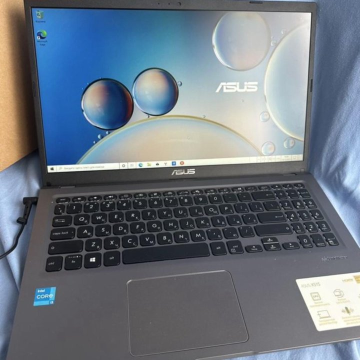 Asus F515E, загрузка 3 секунды, 512gb SSD + Optane