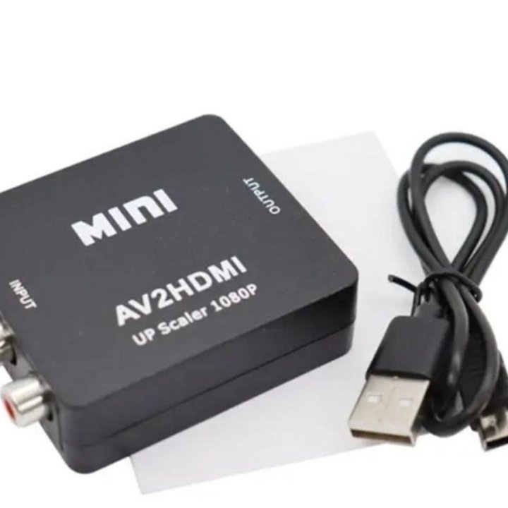 Конвертер переходник AV-HDMI есть аренда прокат