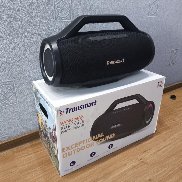 Колонка с караоке tronsmart bang max