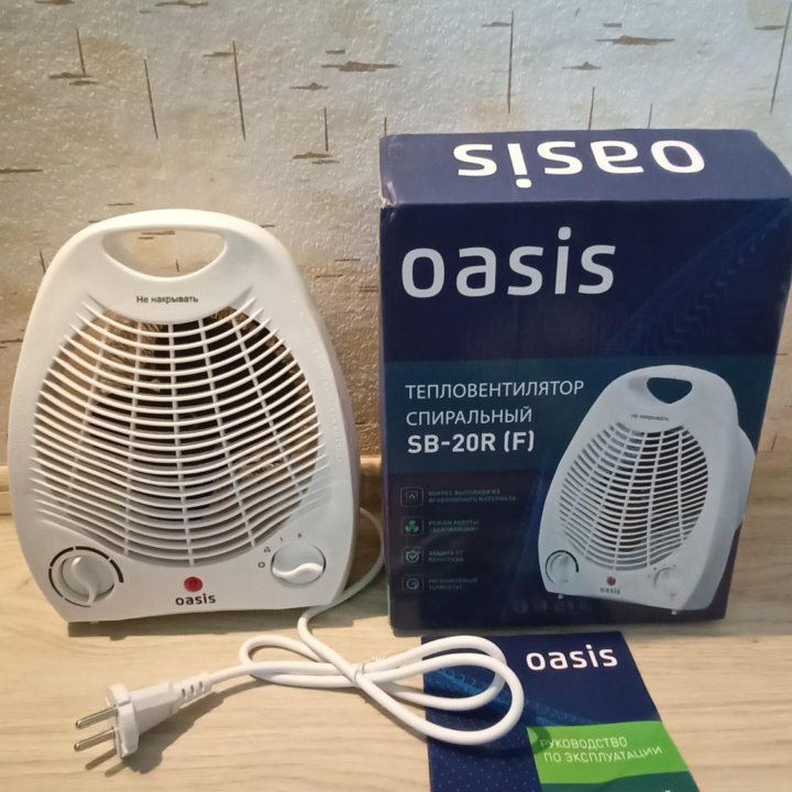 тепловентилятор oasis sb-20r