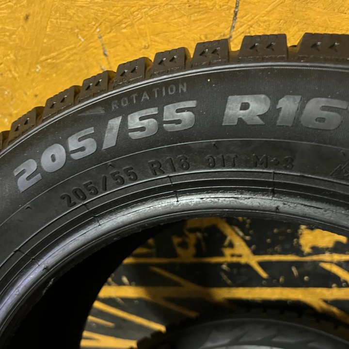 Зимние шины Pirelli Formula Ice R16 Все шипы 2шт