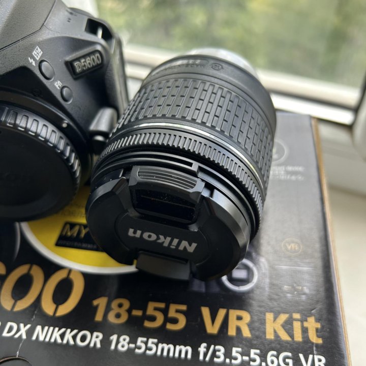 Nikon D5600 Kit AF-P DX 18-55mm F/3.5-5.6G VR