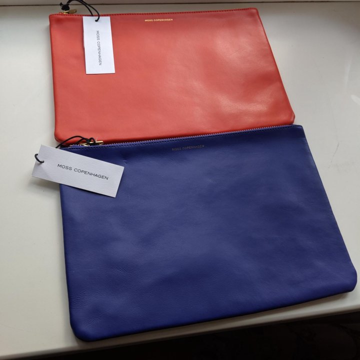 Кожаный клатч