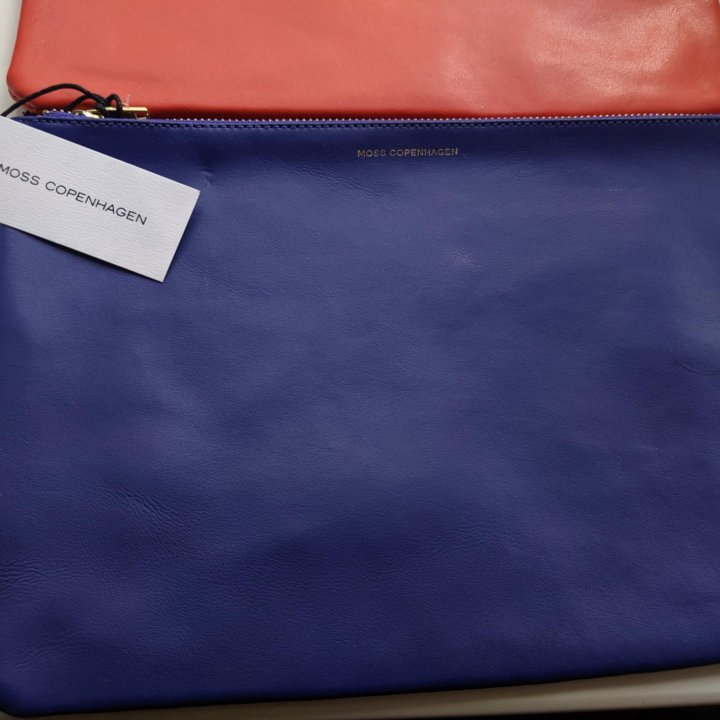 Кожаный клатч