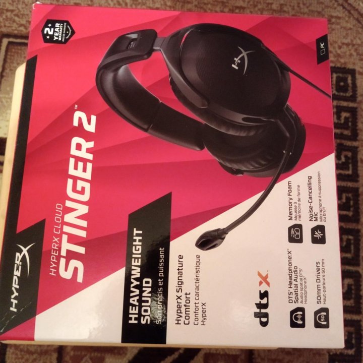 Наушники HyperX Cloud Stinger 2