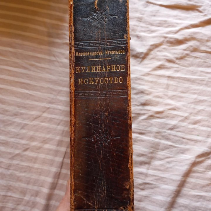 Книга антиквариат кулинарное искусство 1914