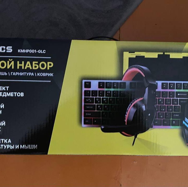 Игровой набор AlterAcs KMHP001-GLC клавиатура