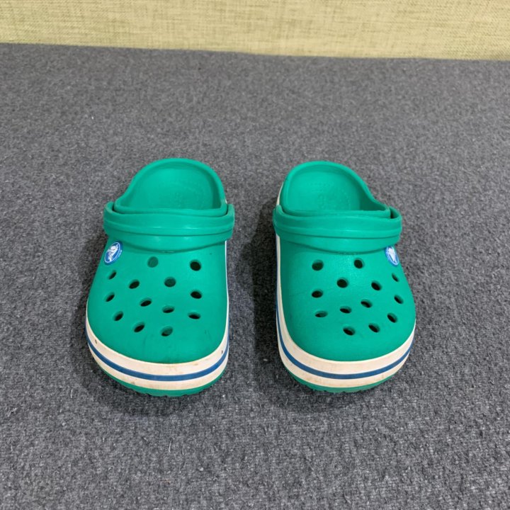 Резиновые шлепки сабо, Crocs, р.28