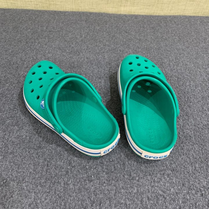 Резиновые шлепки сабо, Crocs, р.28