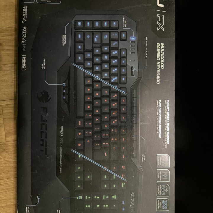 Игровая клавиатура roccat Isku FX