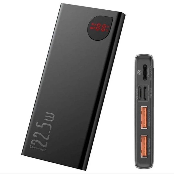 Baseus Power Bank 10000 мАч с 22,5 Вт