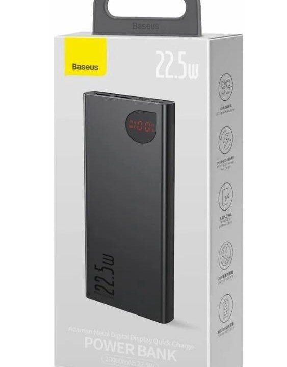 Baseus Power Bank 10000 мАч с 22,5 Вт