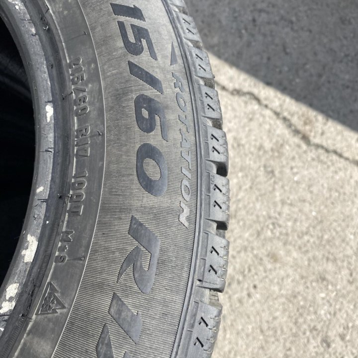 215/60/17 Pirelli зима шипы