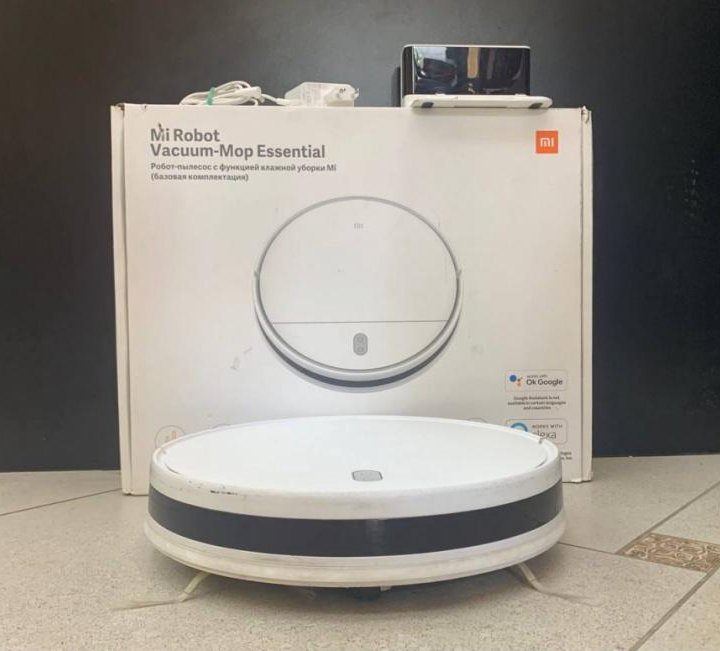 Робот-пылесос Xiaomi Robot Vacuum-Mop Essential S, белый