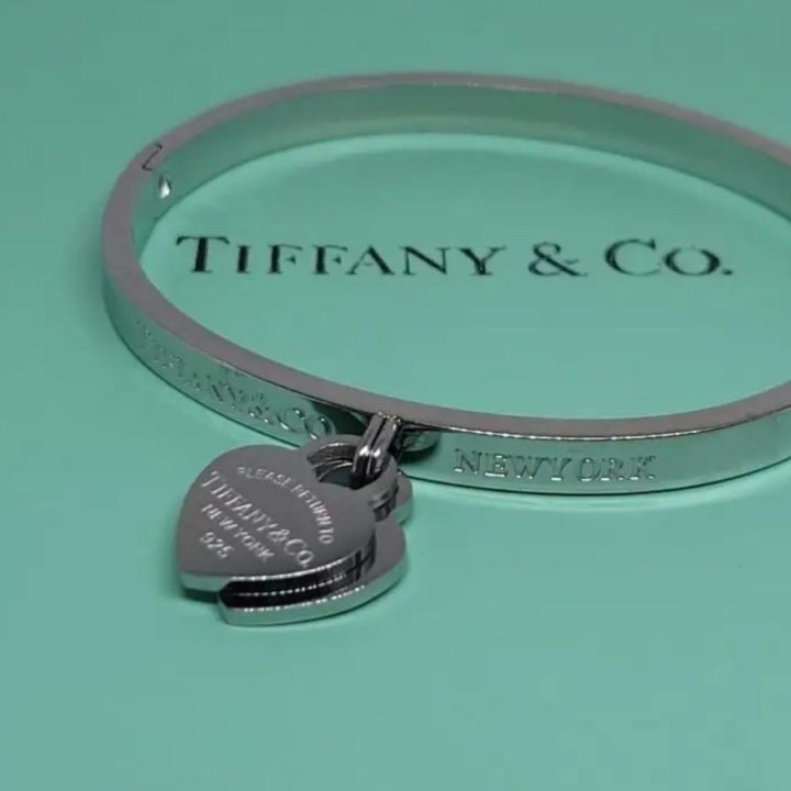 Серебряный браслет Tiffani&Co