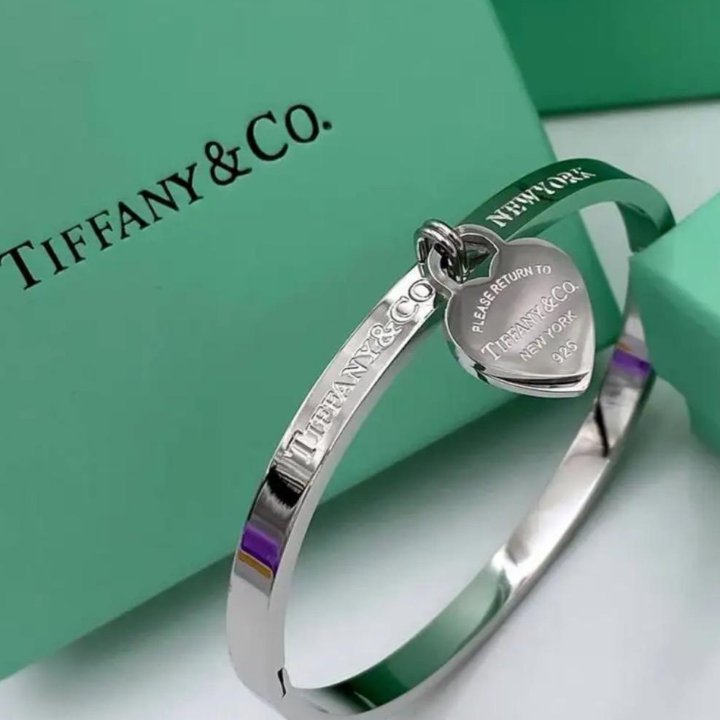 Серебряный браслет Tiffani&Co