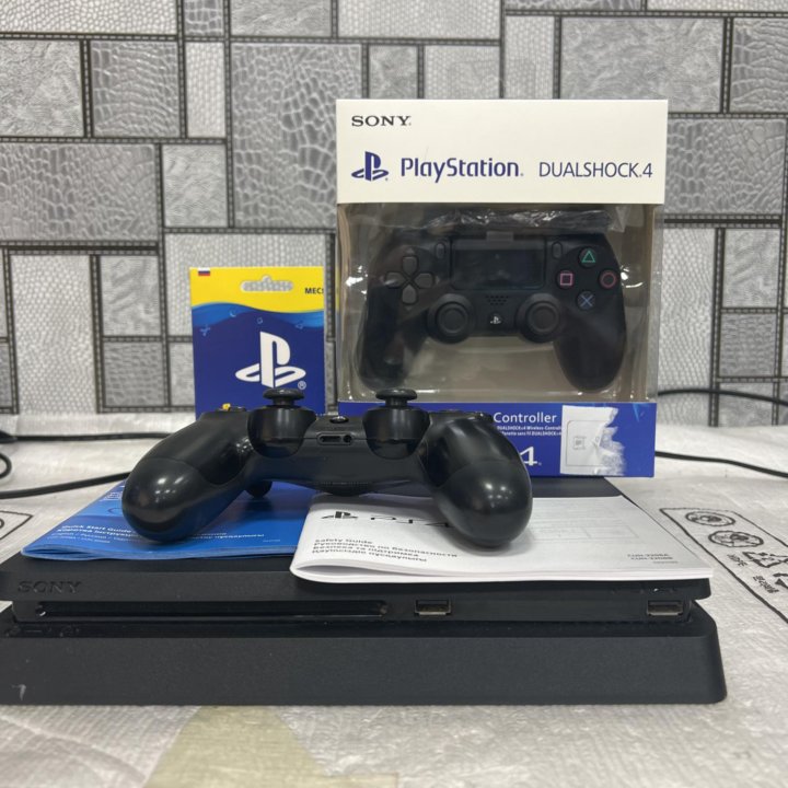 Sony PlayStation 4 Slim 500gb+10 дисков