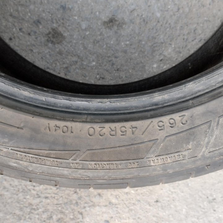 265/45 R 20 Dunlop 2 шт