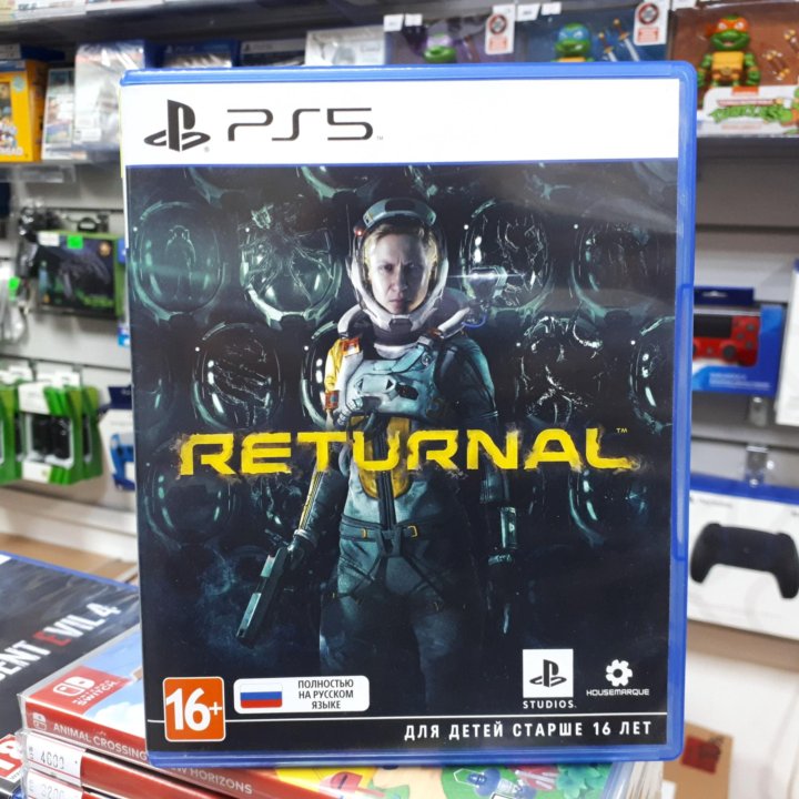 Returnal PS5 бу русская обложка