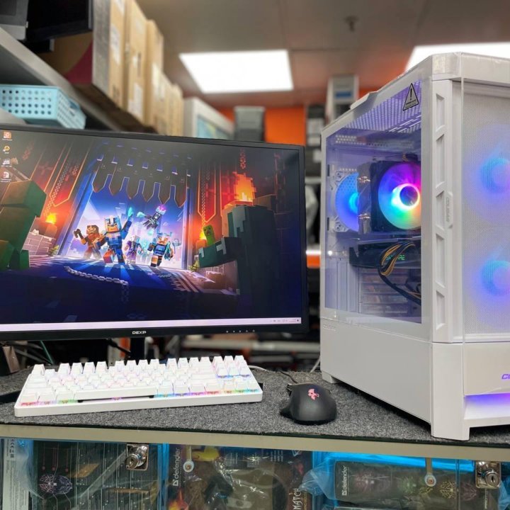 Гарантия ГОД!Игровой!i5,32Гб,M2+HDD,RX5700XT+27