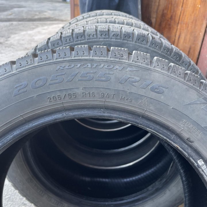 Резина зимняя Pirelli ice zero 205/55/r16