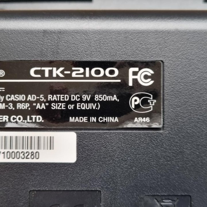 Синтезатор casio CTK-2100