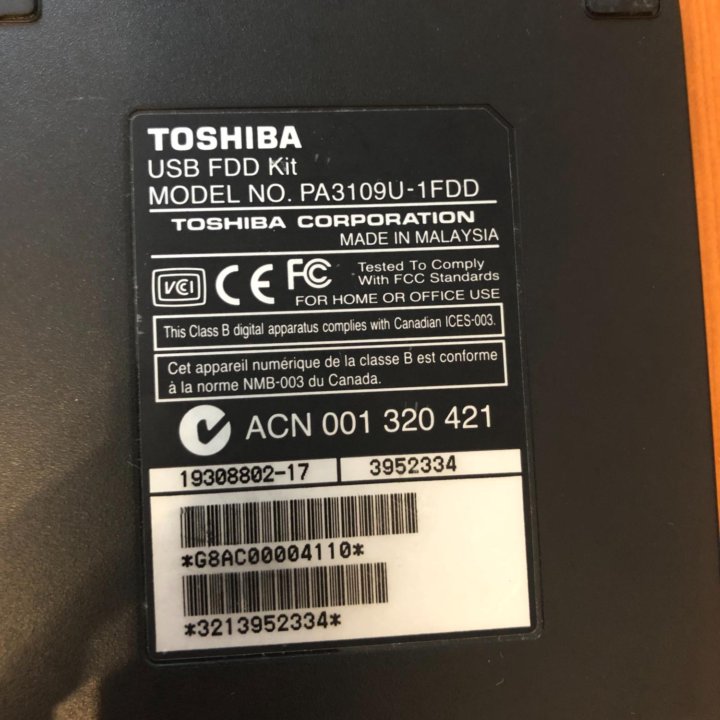 Usb Fdd Kit Toshiba