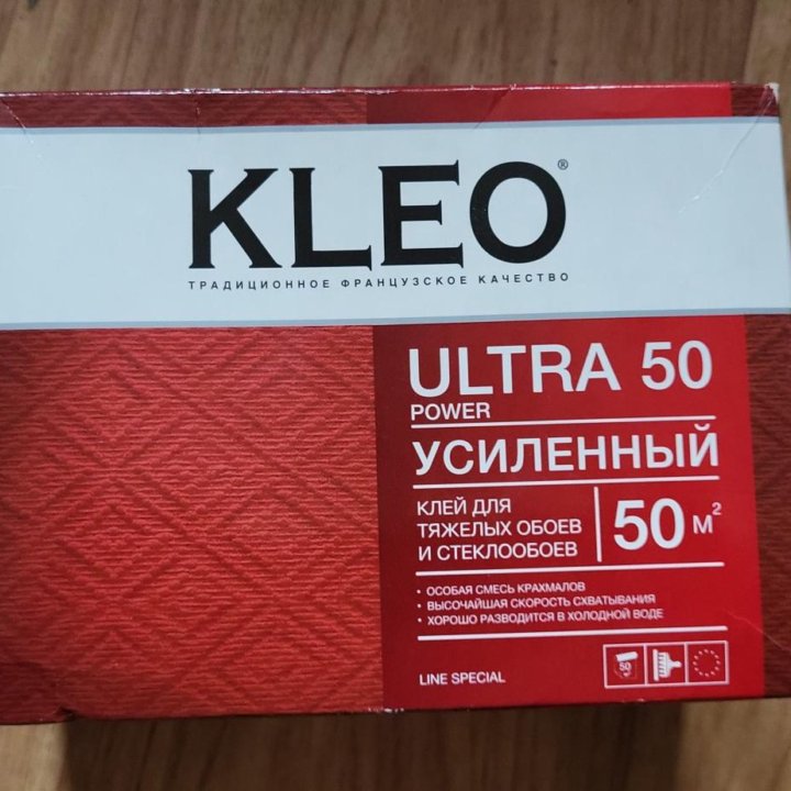 Клей для тяжелых обоев Kleo Ultra 50