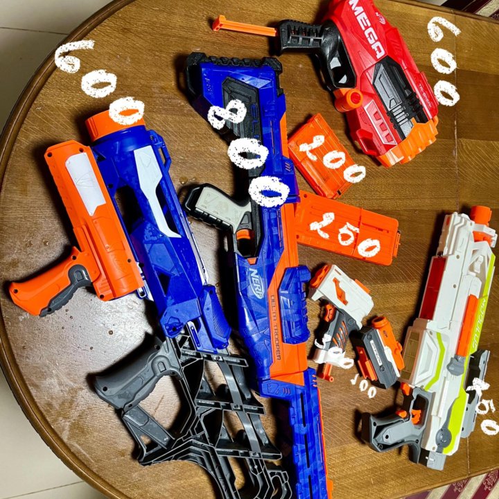 Орегенальные бластеры NERF