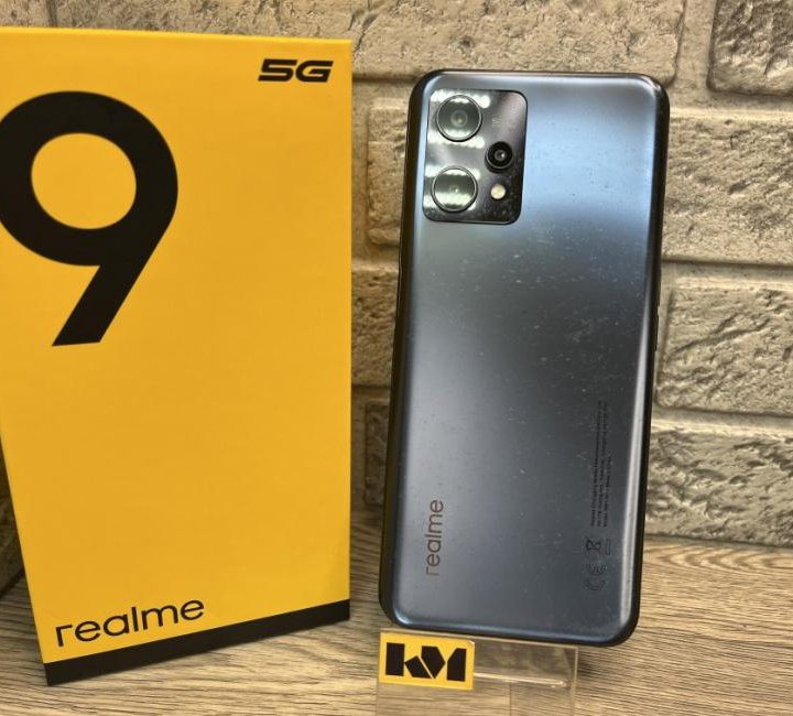 Смартфон realme 9 5G  4/128 ГБ, Dual nano SIM, черный