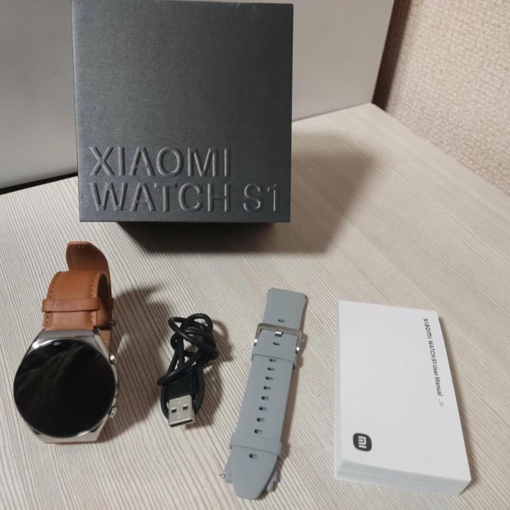 Смарт-часы Xiaomi Watch S1 + доп