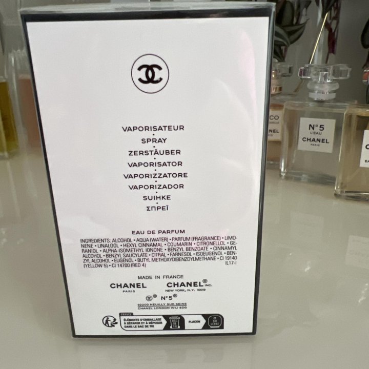 Chanel no 5 оригинал Pre100