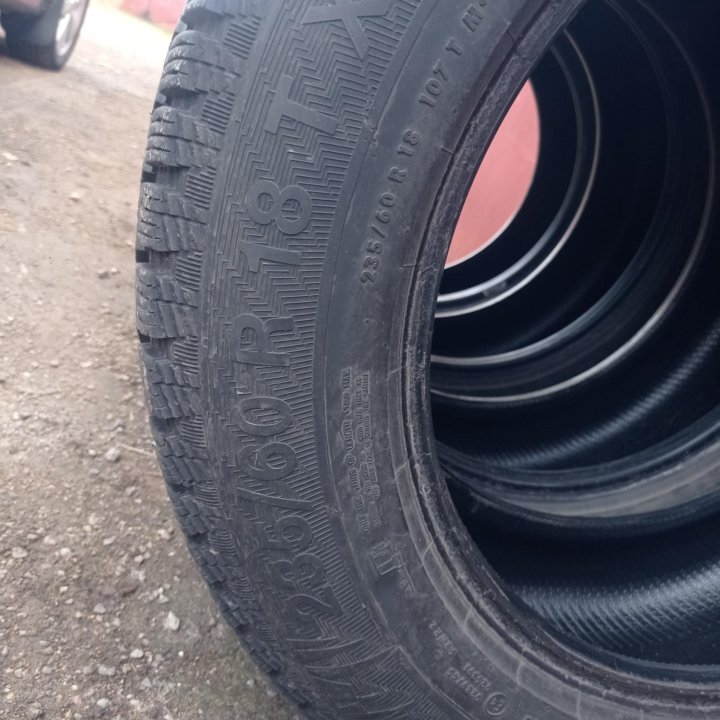 Шины зимние 235/60r18 Gislaved nord frost 200