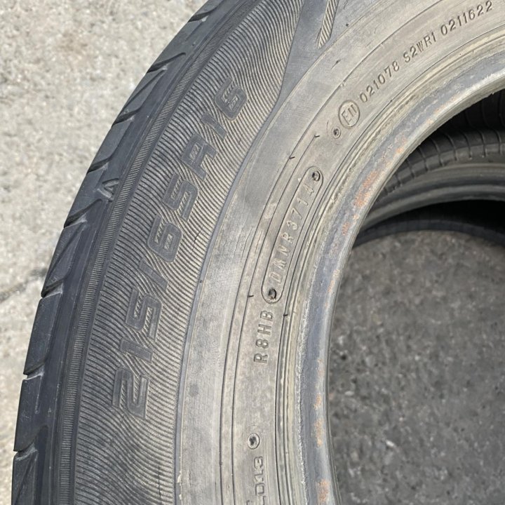 215/65/16 пара лето Dunlop