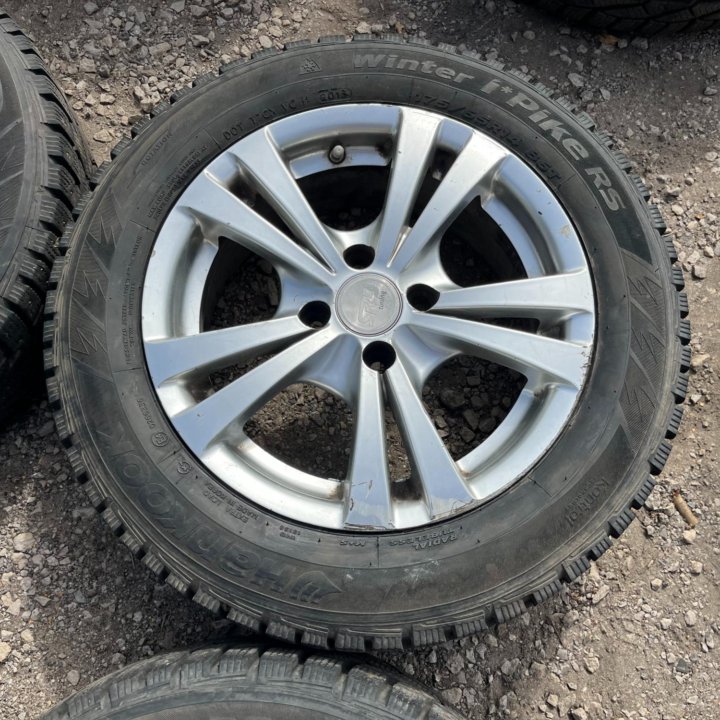 Литые Диски R14 SRD 4x98 Ваз + Зима Hankook 175/65