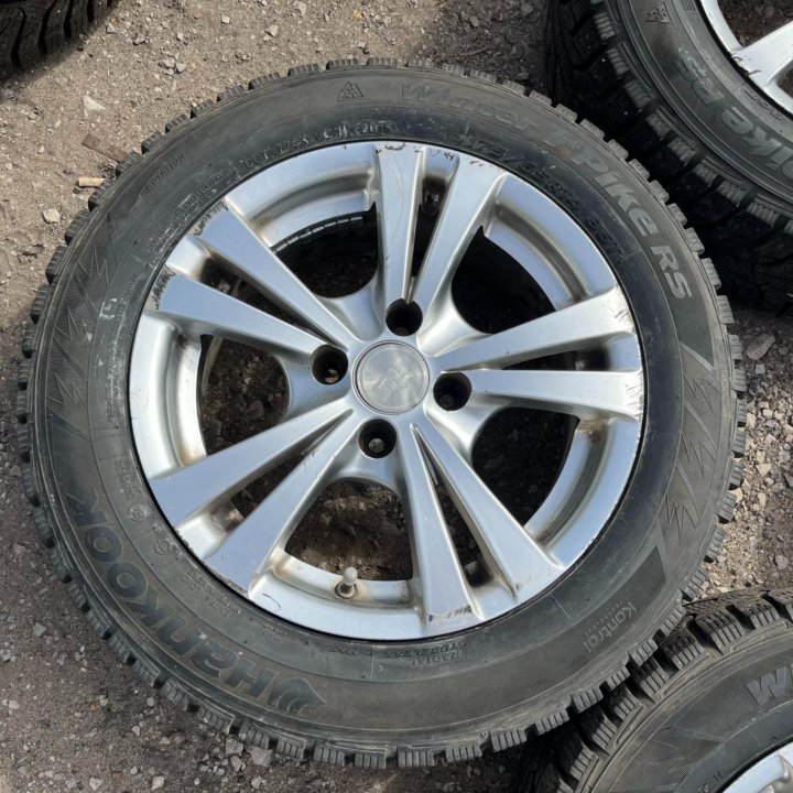 Литые Диски R14 SRD 4x98 Ваз + Зима Hankook 175/65