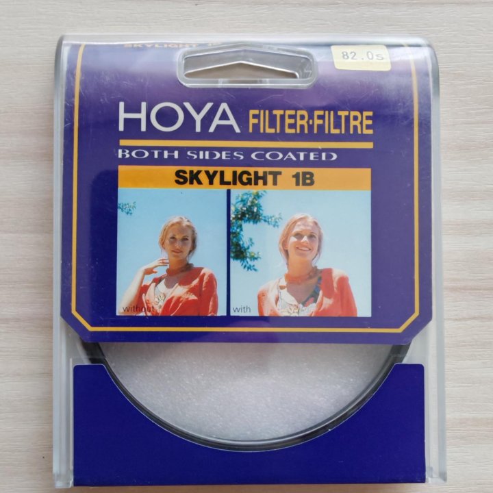 Светофильтр Hoya SKYLIGHT 1B 82 mm