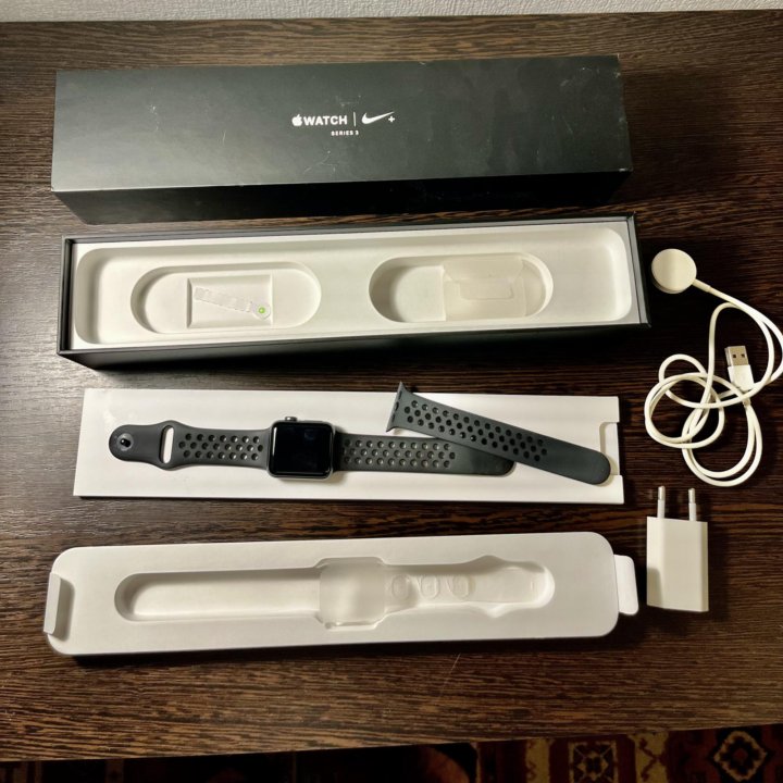 Apple Watch Series 3 Nike Edition black