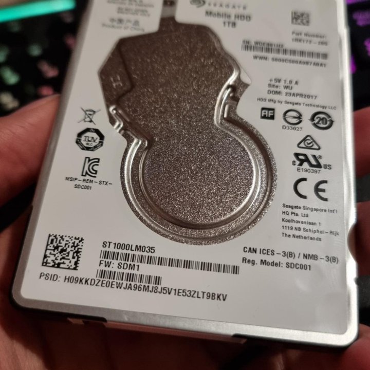 Жесткий диск для ноутбука Seagate 1TB