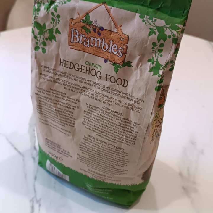 Brambels Hedgehog food Сухой корм для ежей, 900 г.