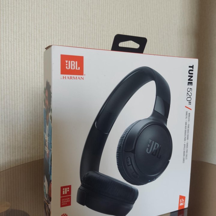 Беспроводные наушники JBL tune 520bt