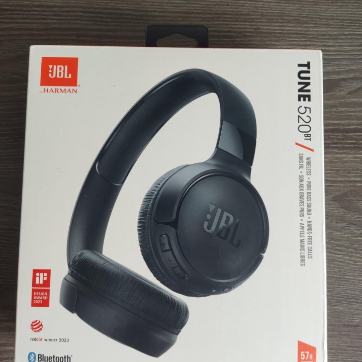 Беспроводные наушники JBL tune 520bt