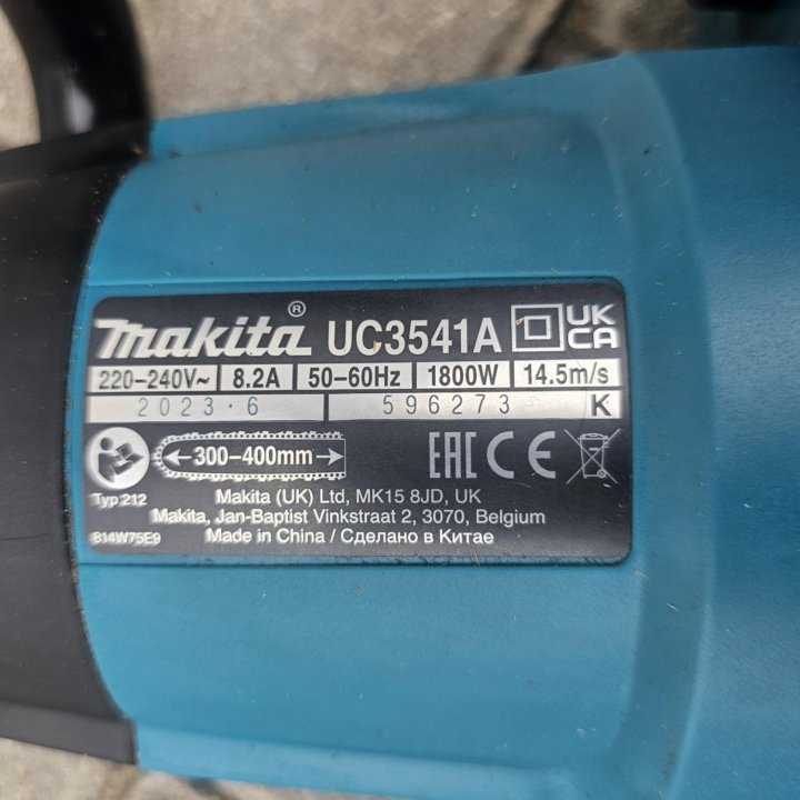 Пила электрическая Makita Uc3541a. Оригинал