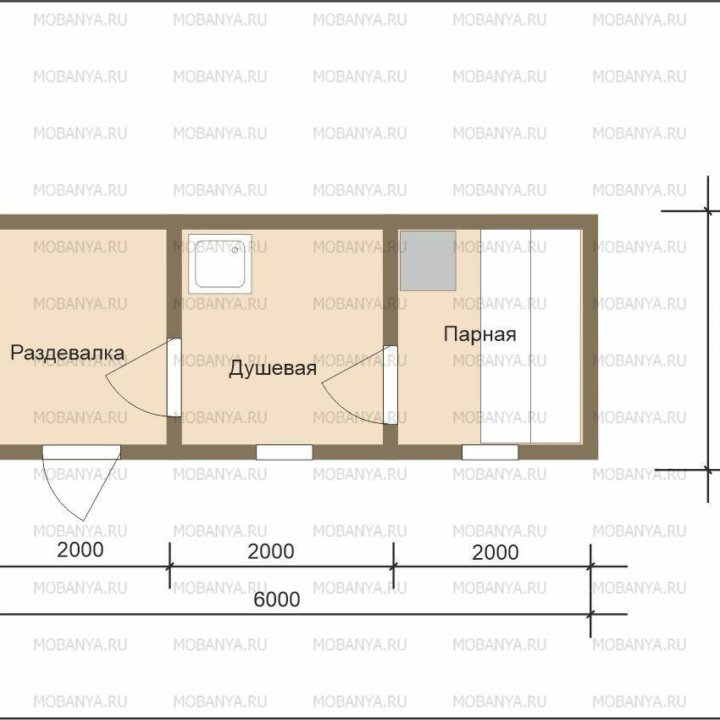 Баня мобильная с доставкой от производителя